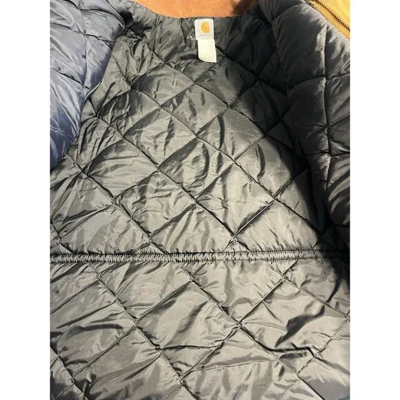 Carhartt Heavy Duck Men's Jacket Quilted Lining RN 14806 Regular Size: 58